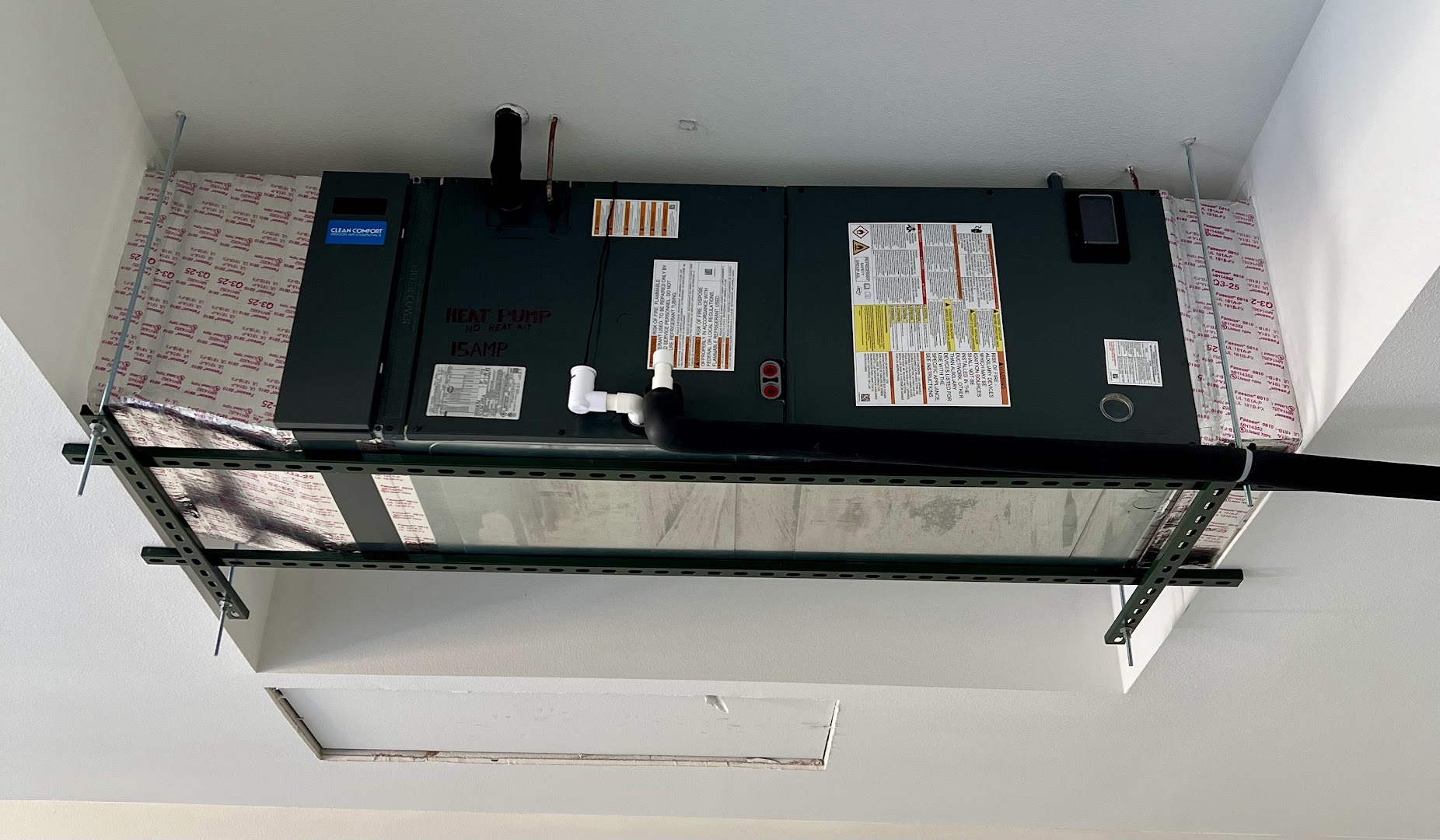 Nova Air Cooling heat pump and air handler installation in North Port, Florida